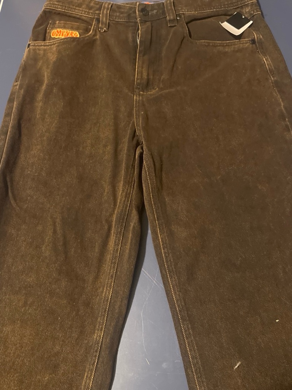 Zumiez Brown Relaxed Men's Jeans